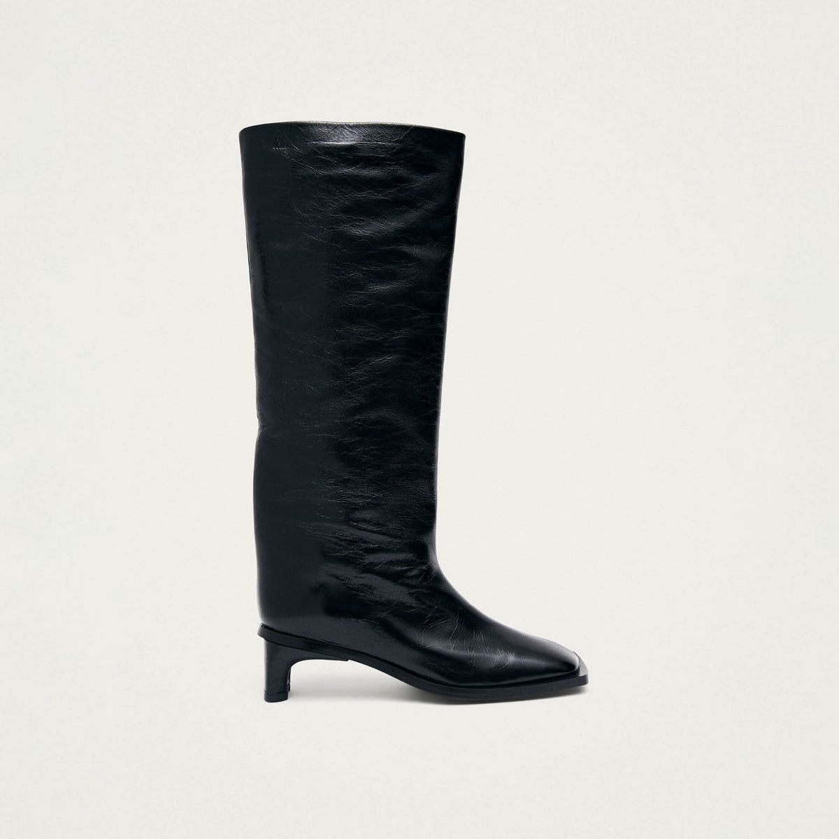 Botas de cuero negro Elias Rift