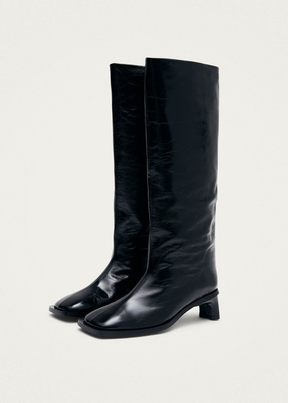 Botas de cuero negro Elias Rift