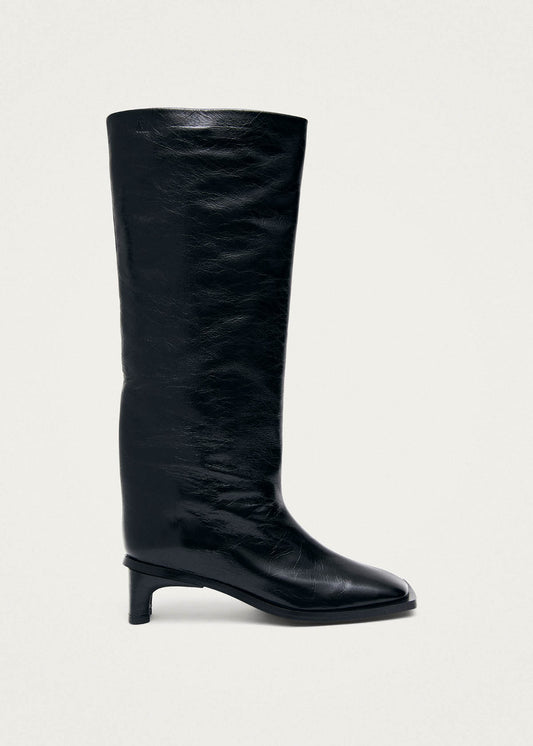 Botas de cuero negro Elias Rift