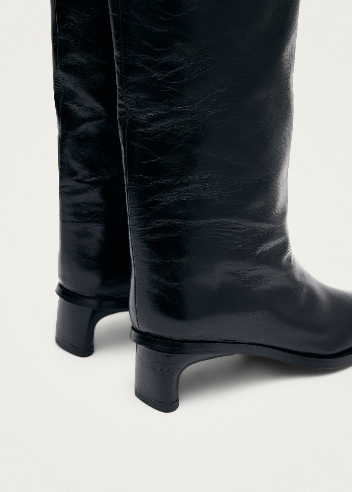 Botas de cuero negro Elias Rift