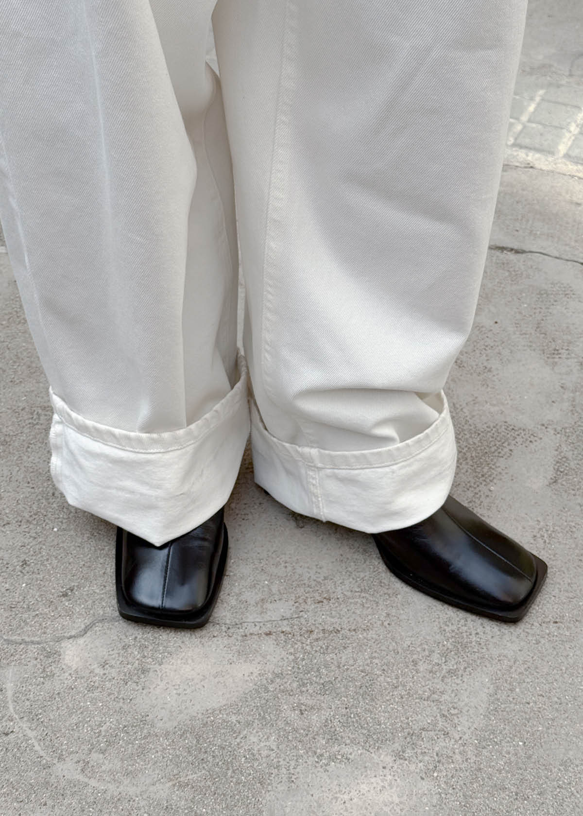 Elowen Rift Black Leather Boots