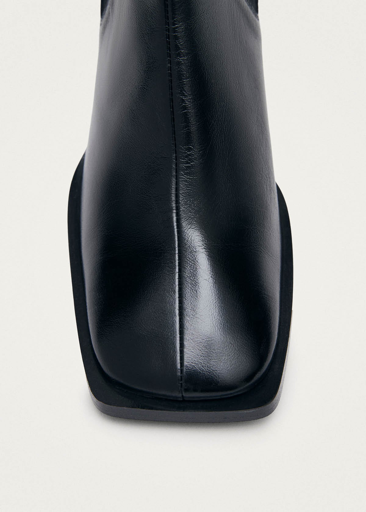 Elowen Rift Black Leather Boots