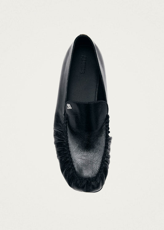 Gabe Rift Mocassini in Pelle Nera-image