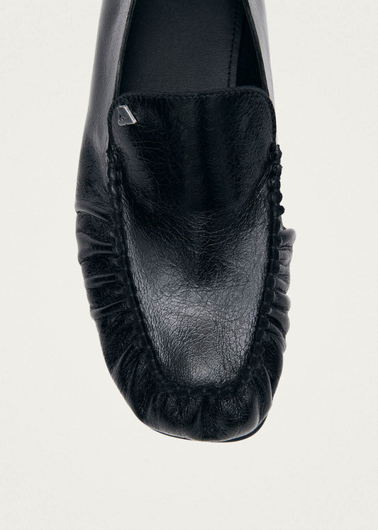 Gabe Rift Mocassini in Pelle Nera-image