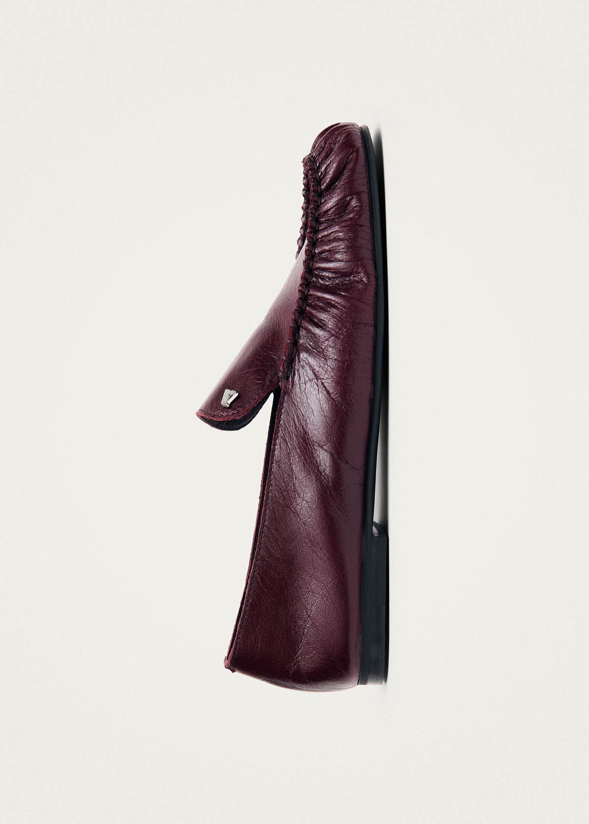 Gabe Rift Burgunder-Leder Loafer