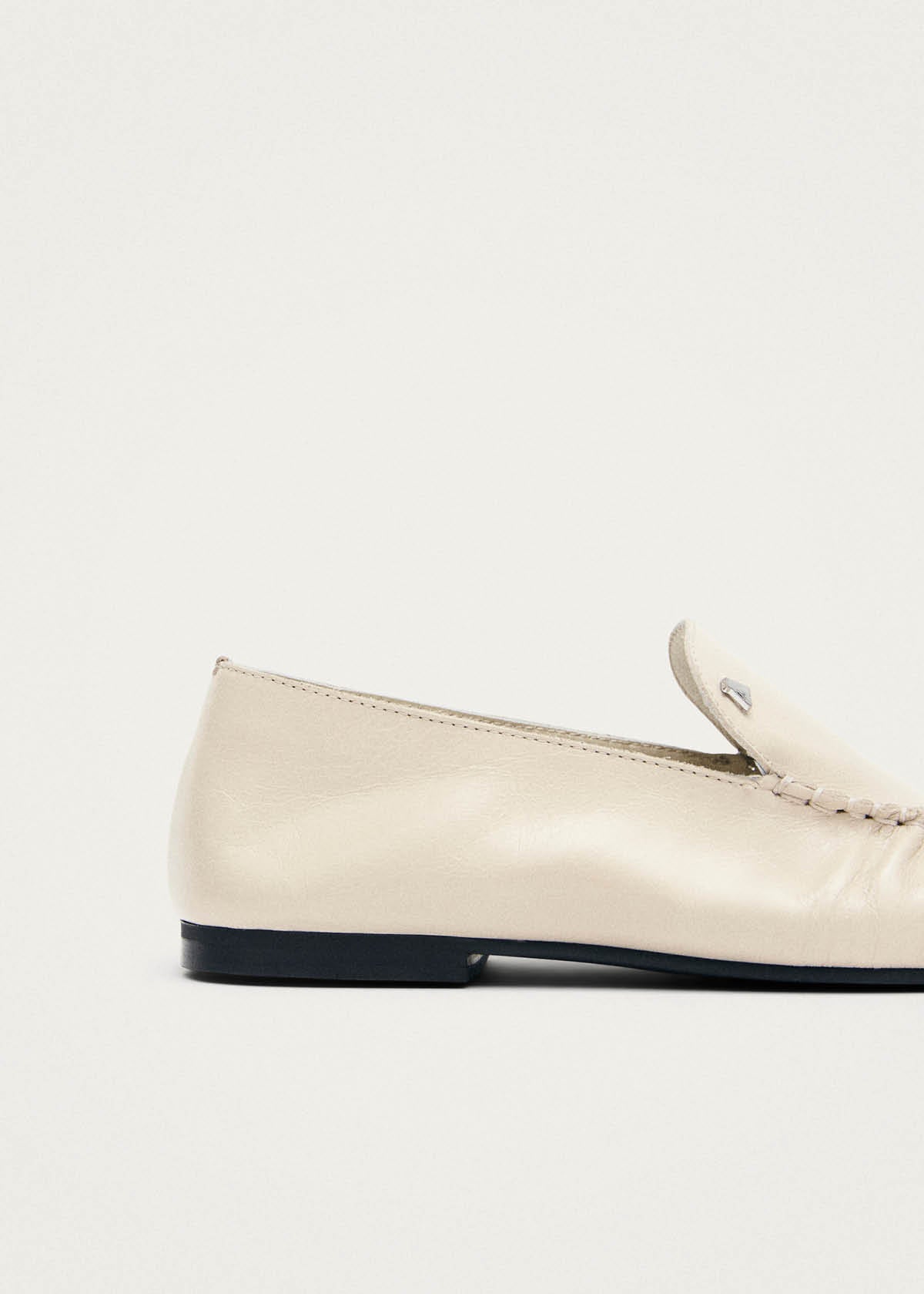 Gabe Rift Creme-Leder Loafer