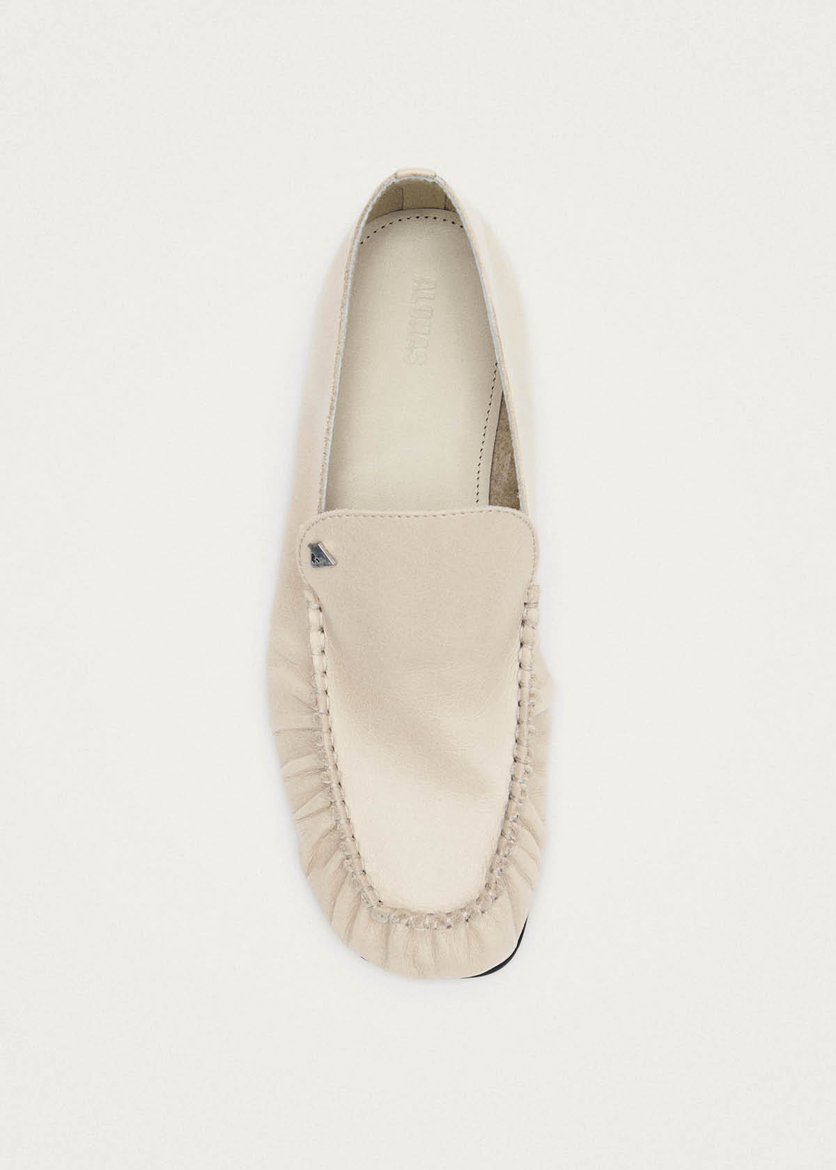 Gabe Rift Creme-Leder Loafer