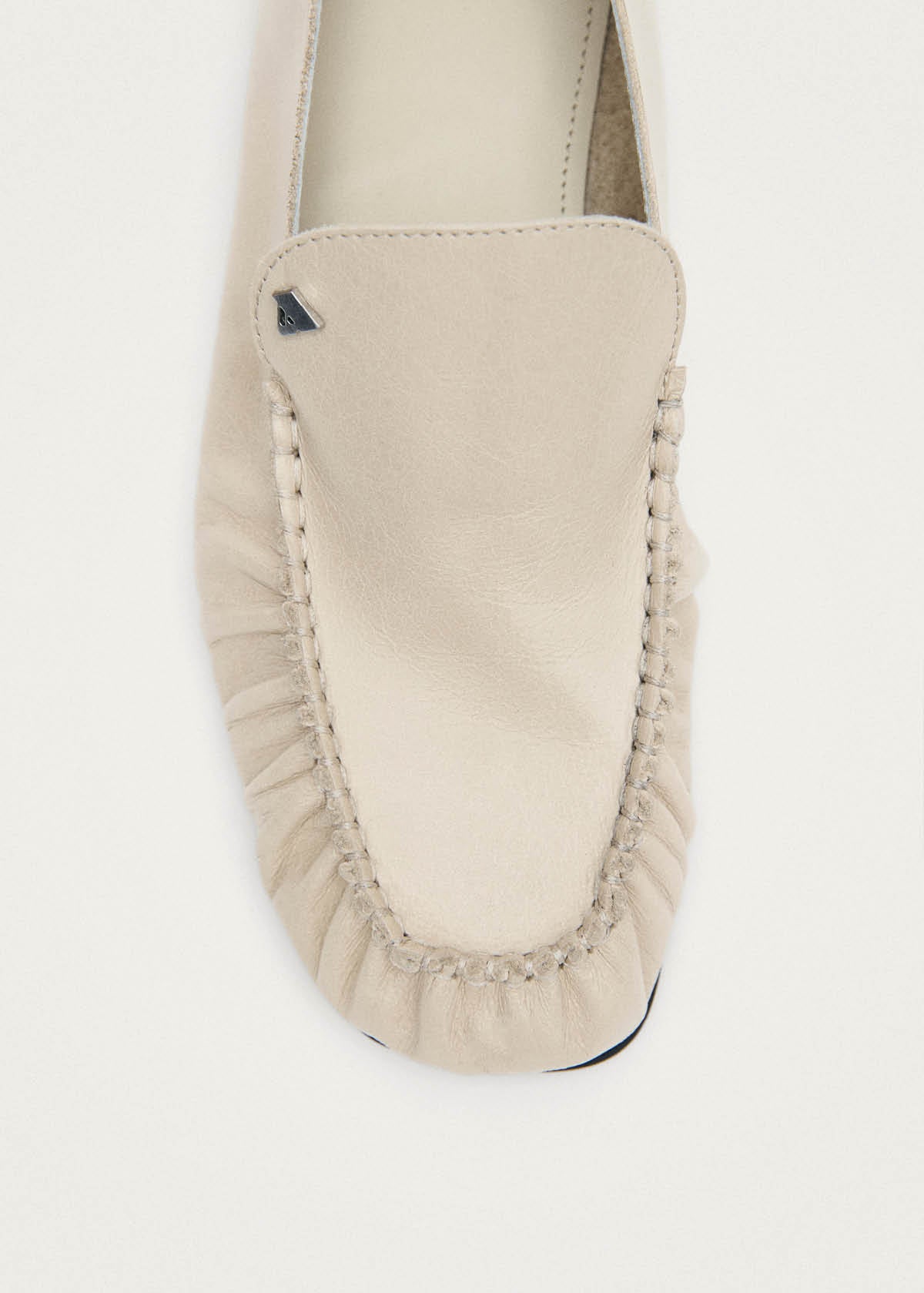 Gabe Rift Creme-Leder Loafer