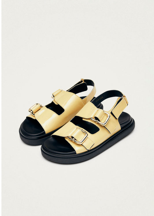 Harper Patent Vanille-Leder Sandalen-image