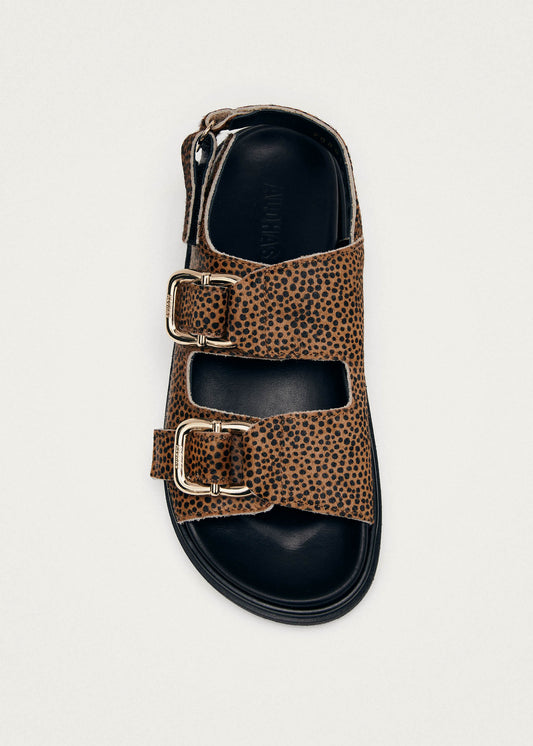Harper Soft Hellbraune Ledersandalen-image