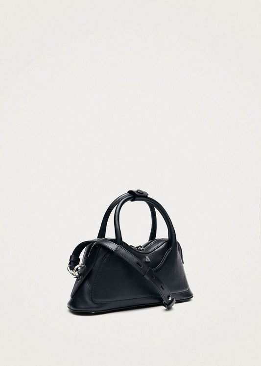 Bolso pequeño Hilma de cuero negro-image