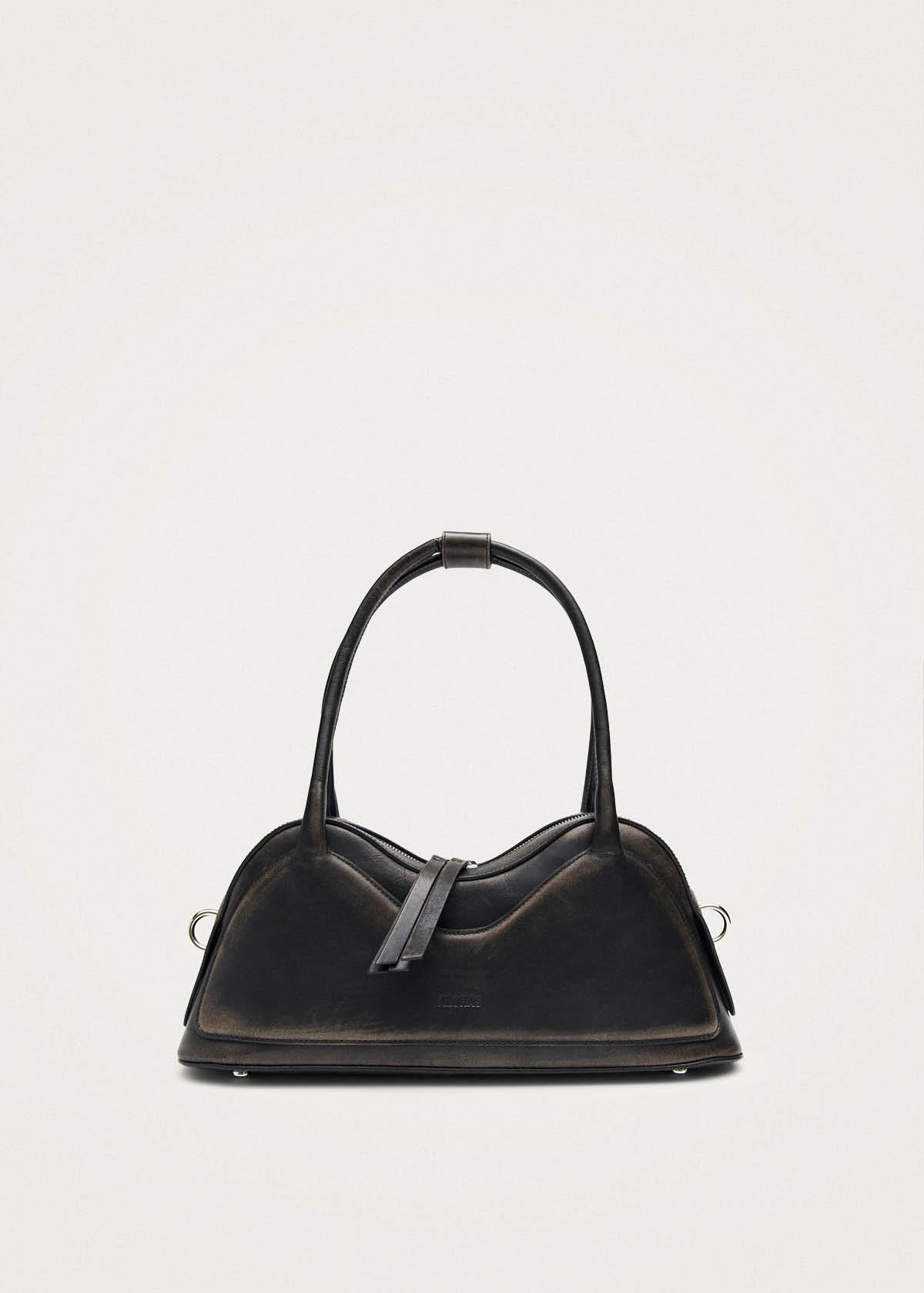 Hilma Vintage Effect Brown Leather Bag