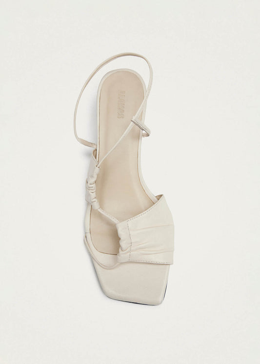Sandalias de cuero crema Juniper-image