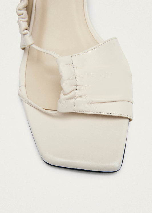 Sandalias de cuero crema Juniper-image