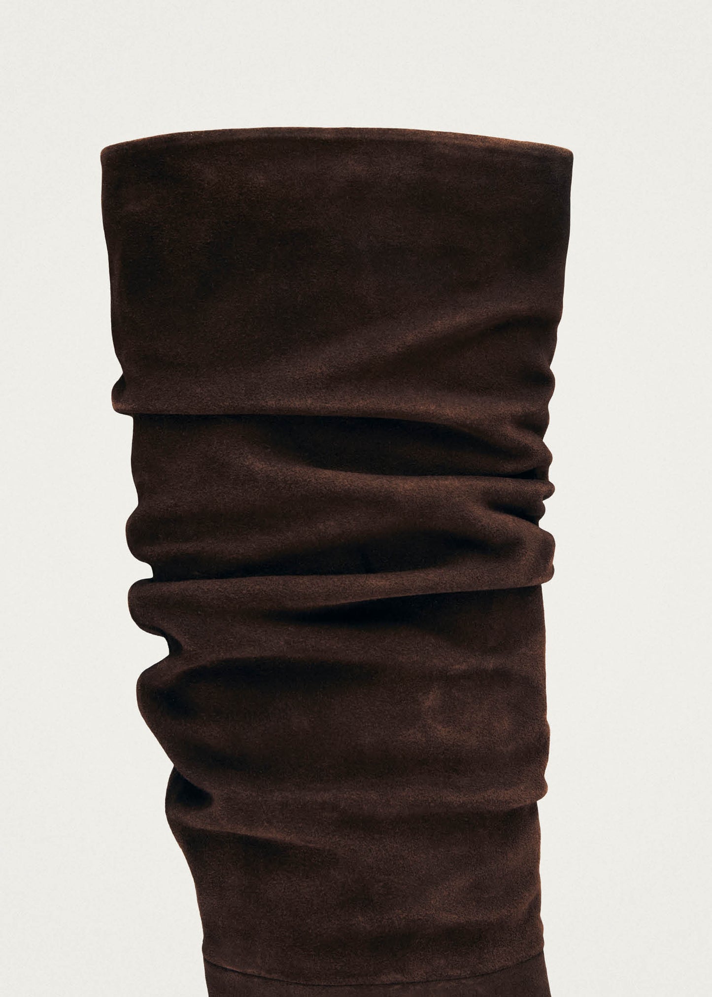 Kalila Wildleder braune Leder Stiefel