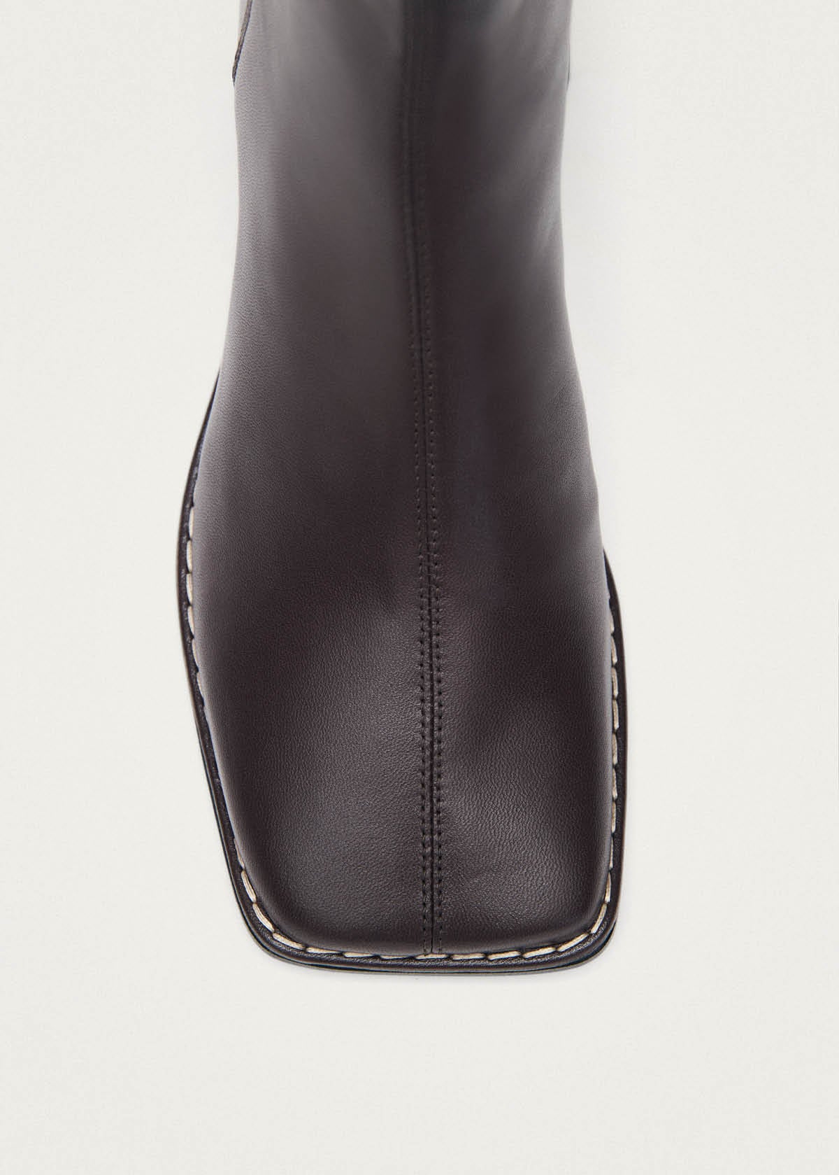 Luc Dark Chocolate Leather Ankle Boots