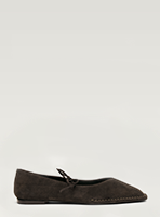 suede coffee brown
