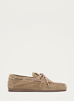 sporty suede beige