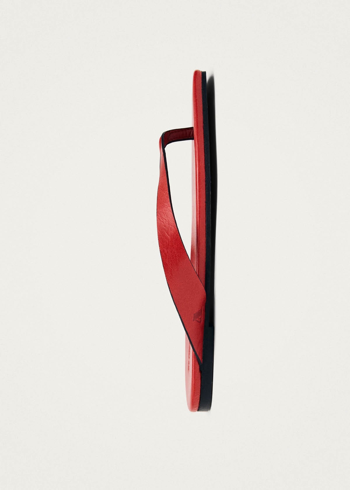 Ola Rift Sandales en Cuir Rouge