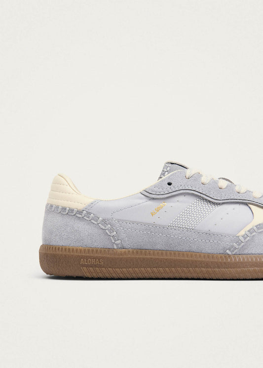 Tb.490 Baskets en Cuir Recyclé Bleu Pâle-image