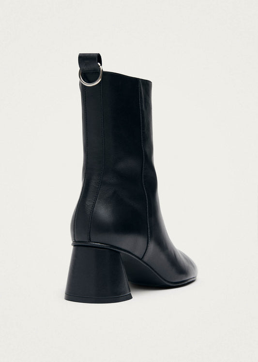 Roebar Bottines En Cuir Noir-image