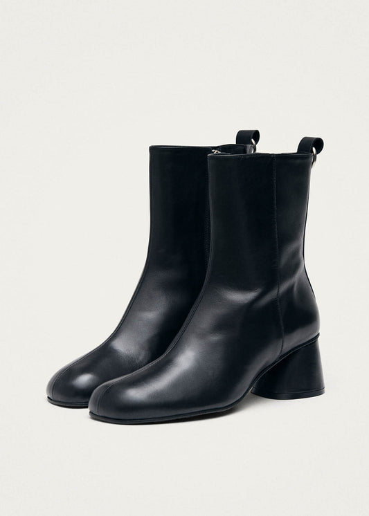 Roebar Bottines En Cuir Noir-image