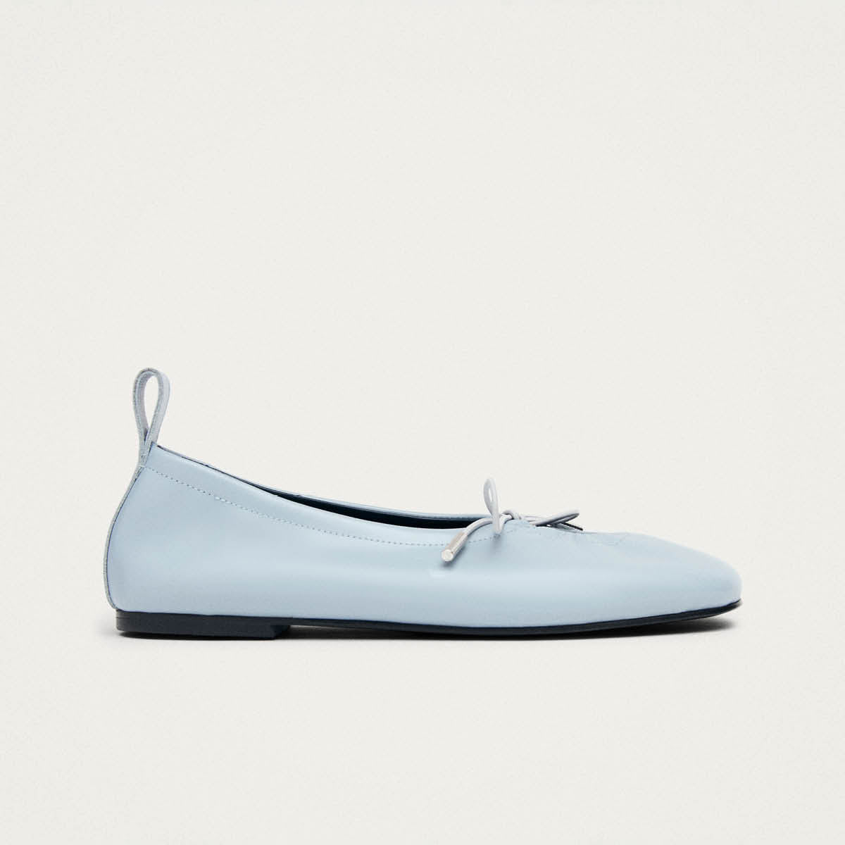 Rosalind Ballerine in Pelle Blu