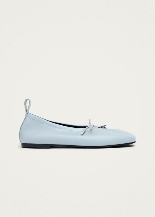 Rosalind Ballerines en Cuir Bleu-image