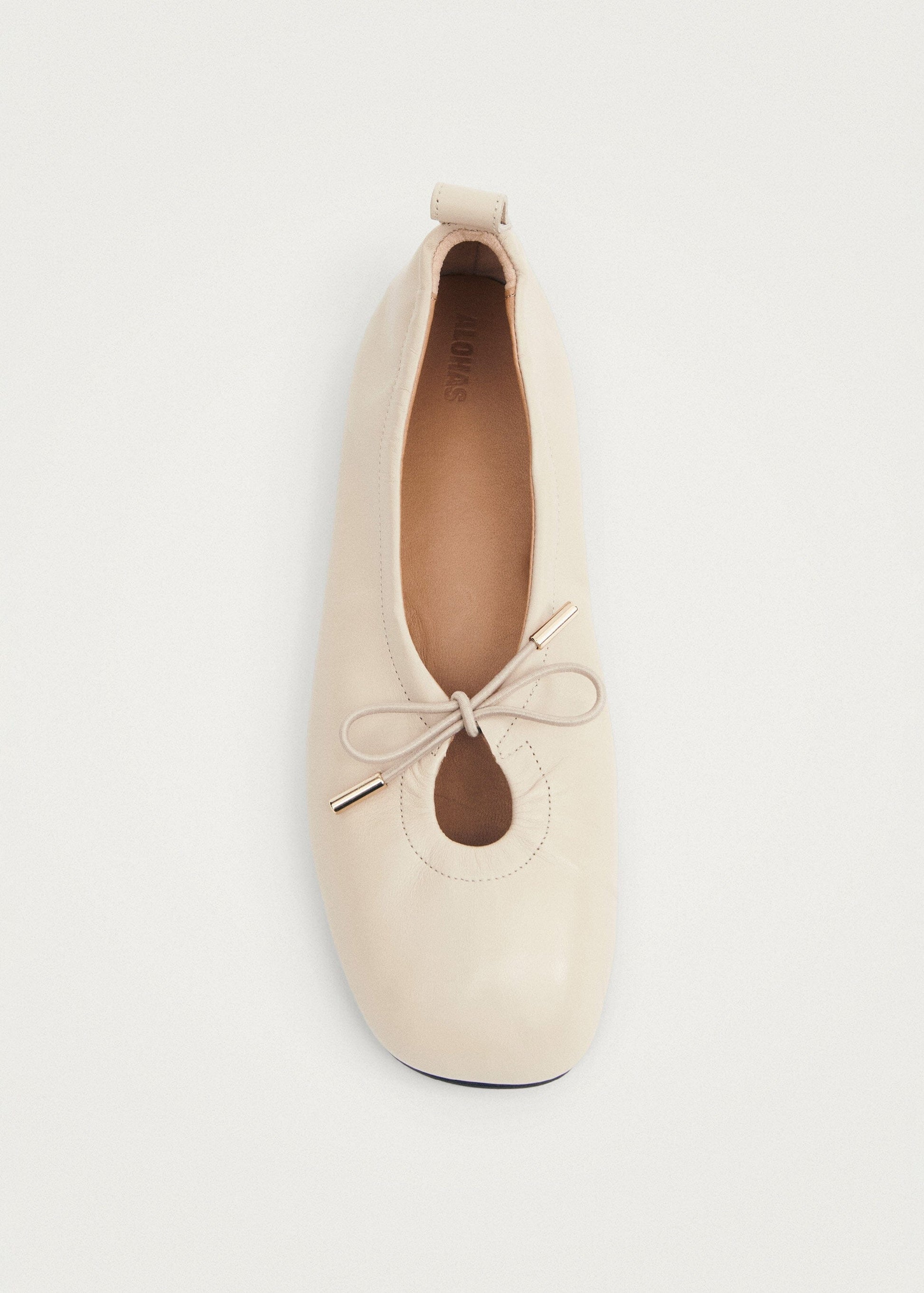 Rosalind Cremefarbene Ballerinas