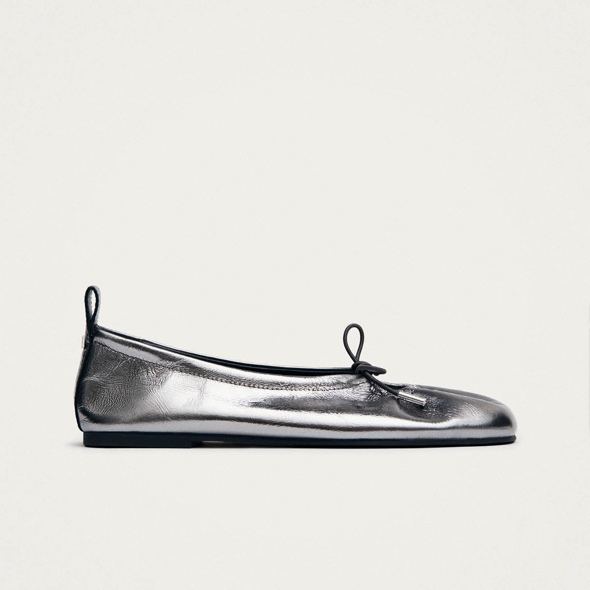 Rosalind Ballerines en Cuir Gun