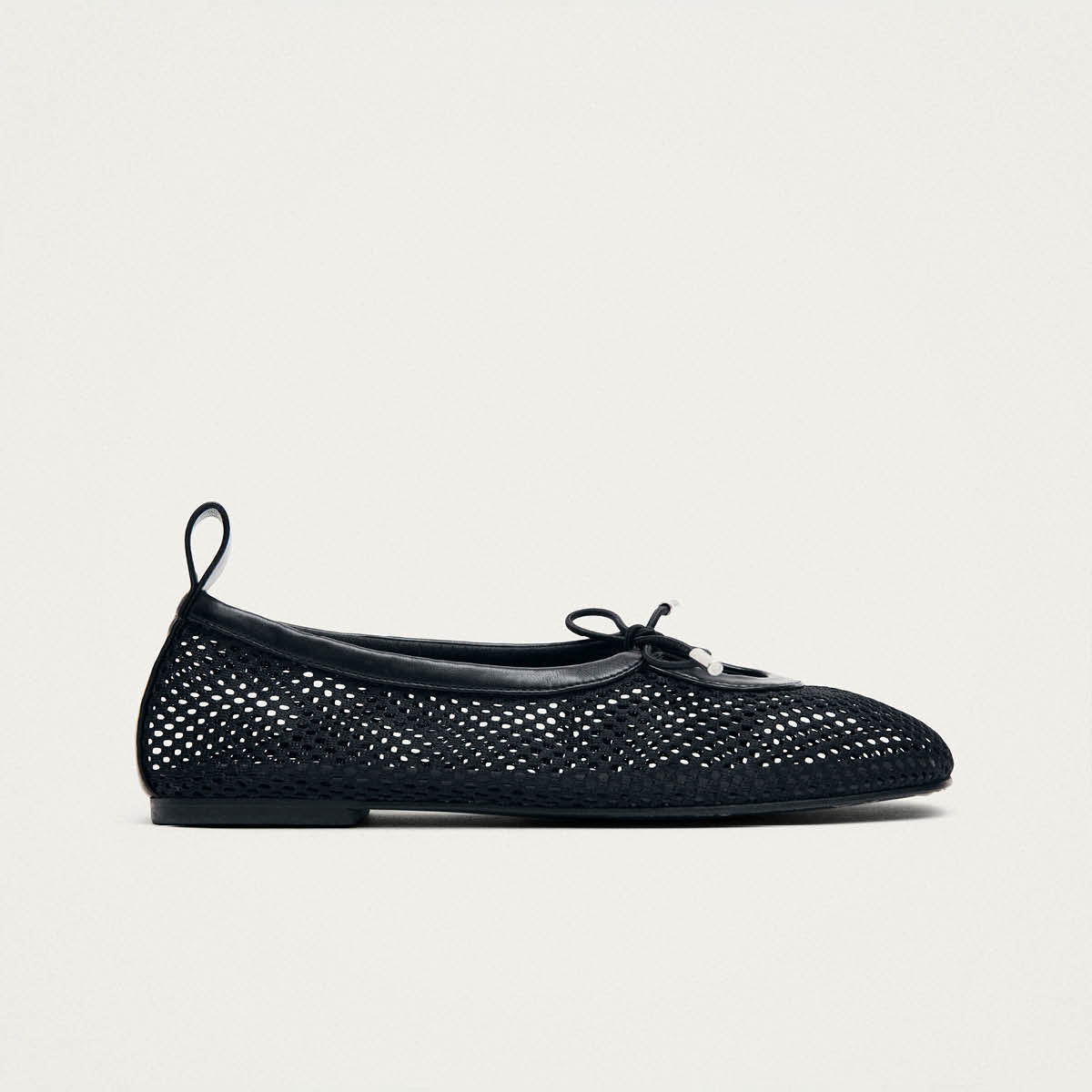 Ballerines Rosalind en maille noire