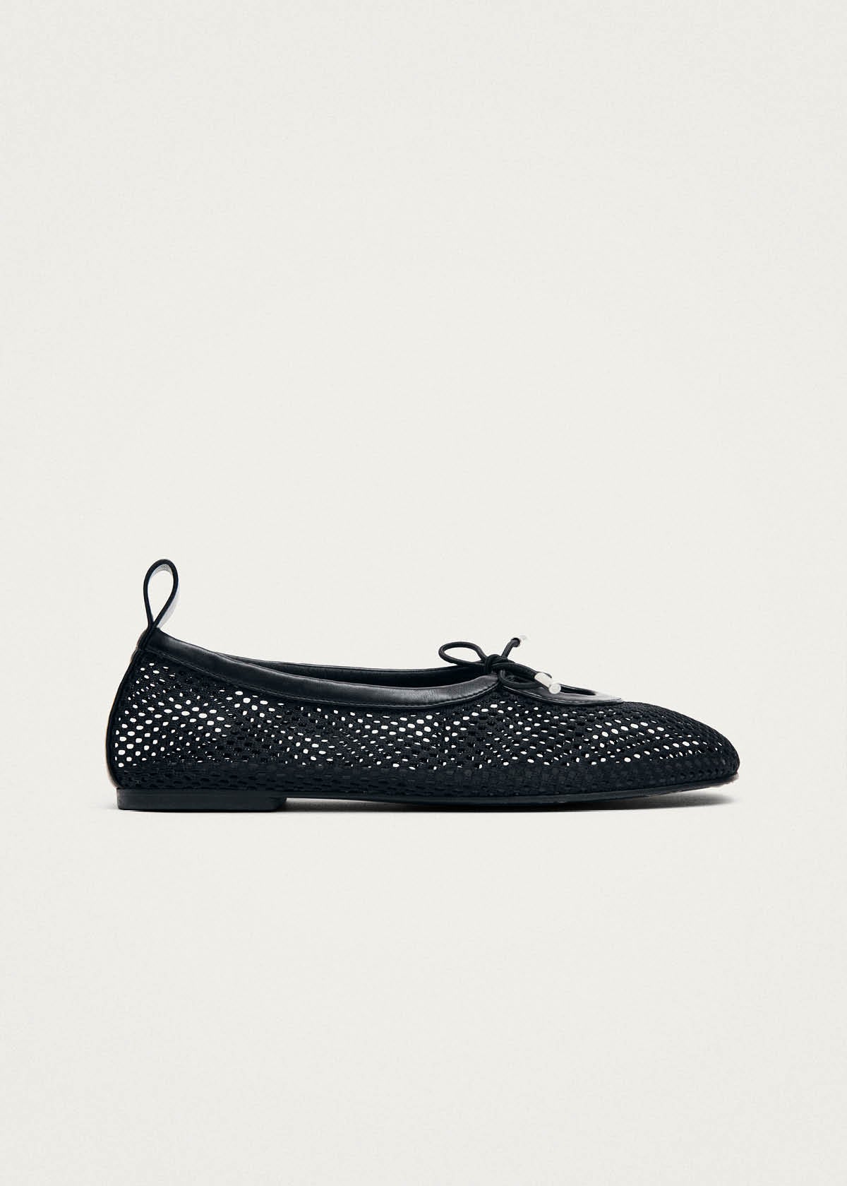 Ballerines Rosalind en maille noire