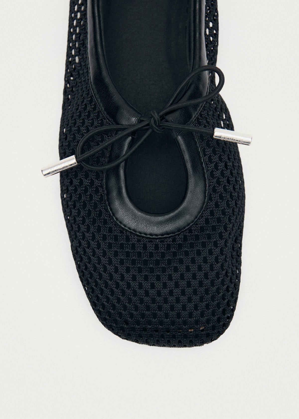 Ballerines Rosalind en maille noire