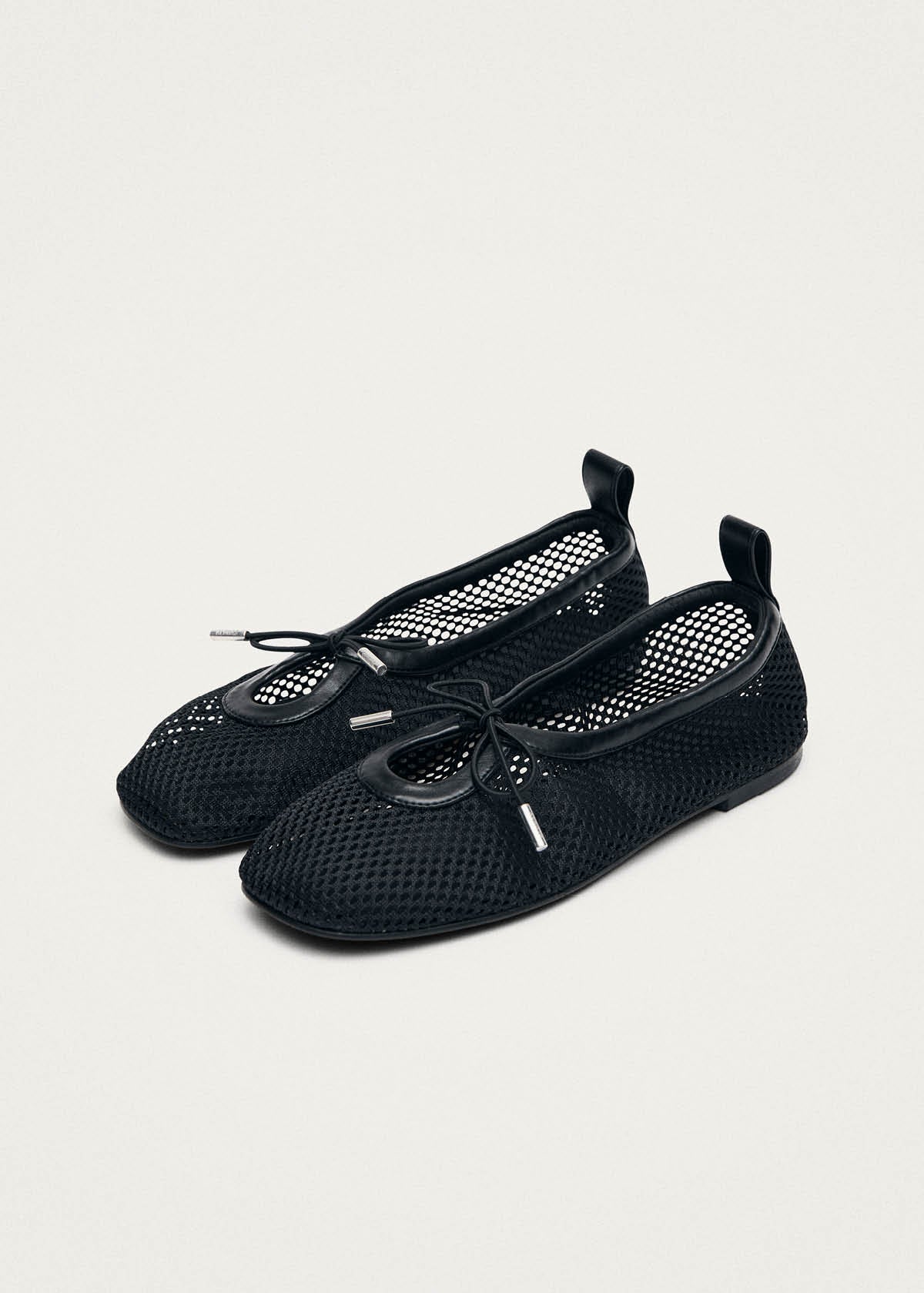 Ballerines Rosalind en maille noire