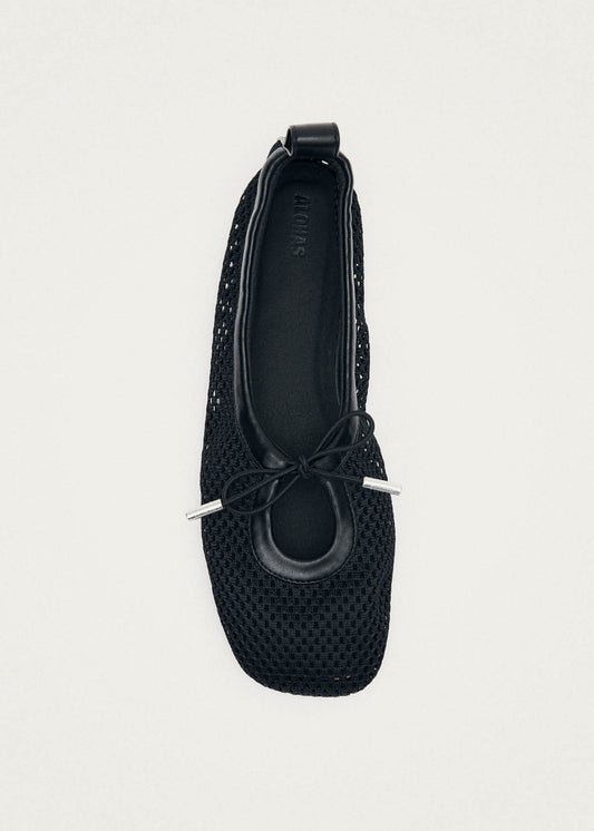 Ballerines Rosalind en maille noire
