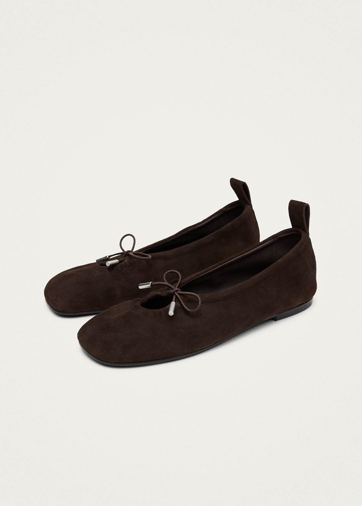 Rosalind Ballerine in Pelle Riciclata Marrone