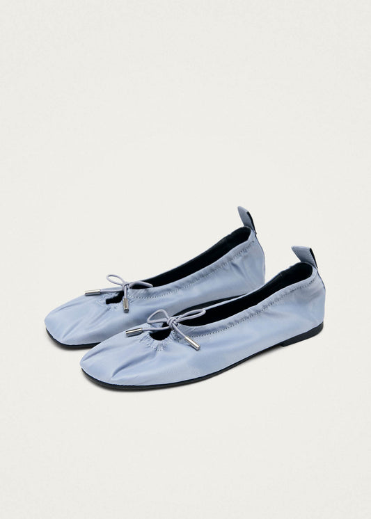 Rosalind Sheen Denim Blue Ballet Flats-image