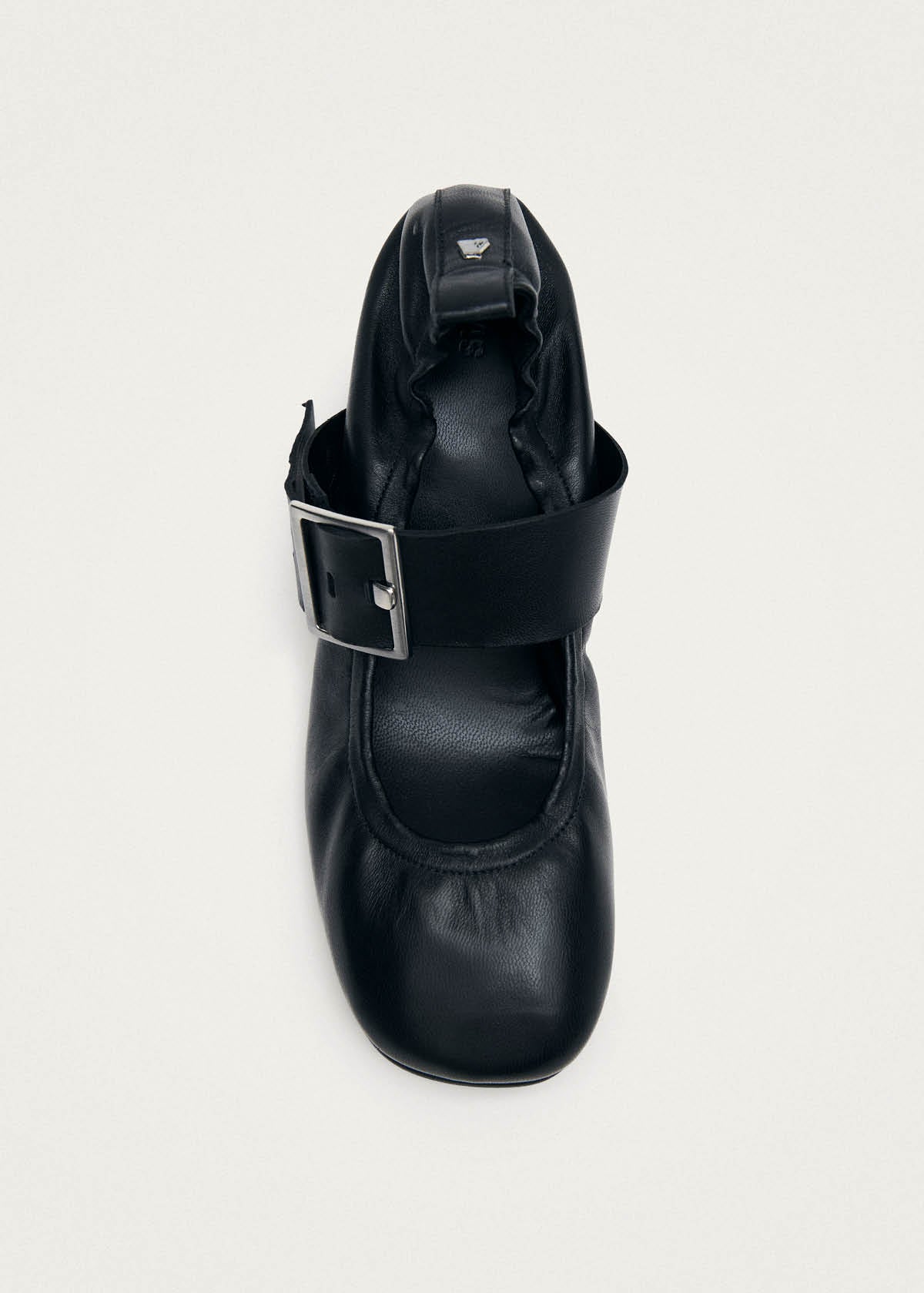 Rowena Black Leather Pumps