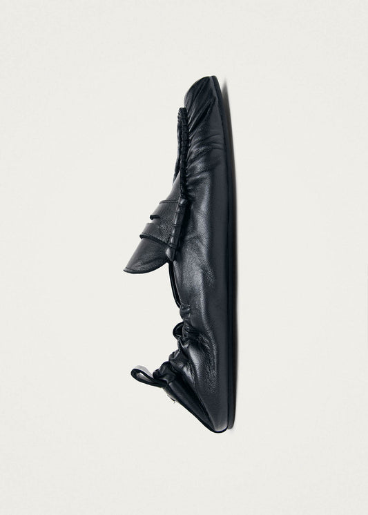 Mocasines de cuero negro Sage-image