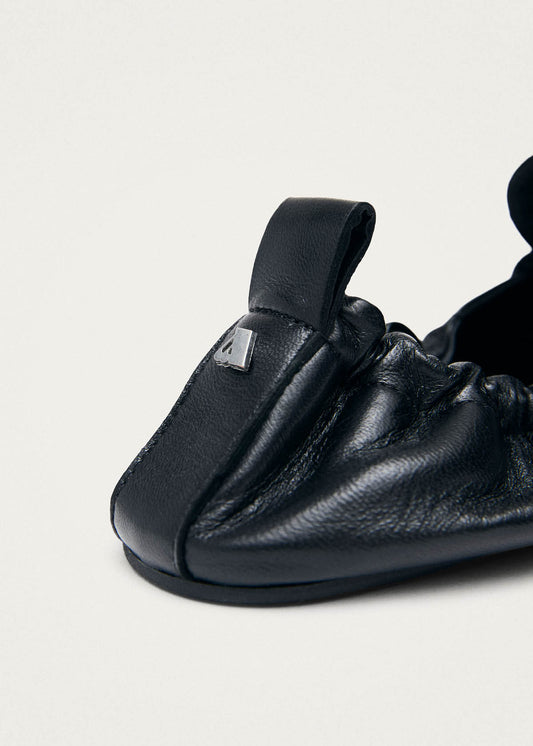 Mocasines de cuero negro Sage-image