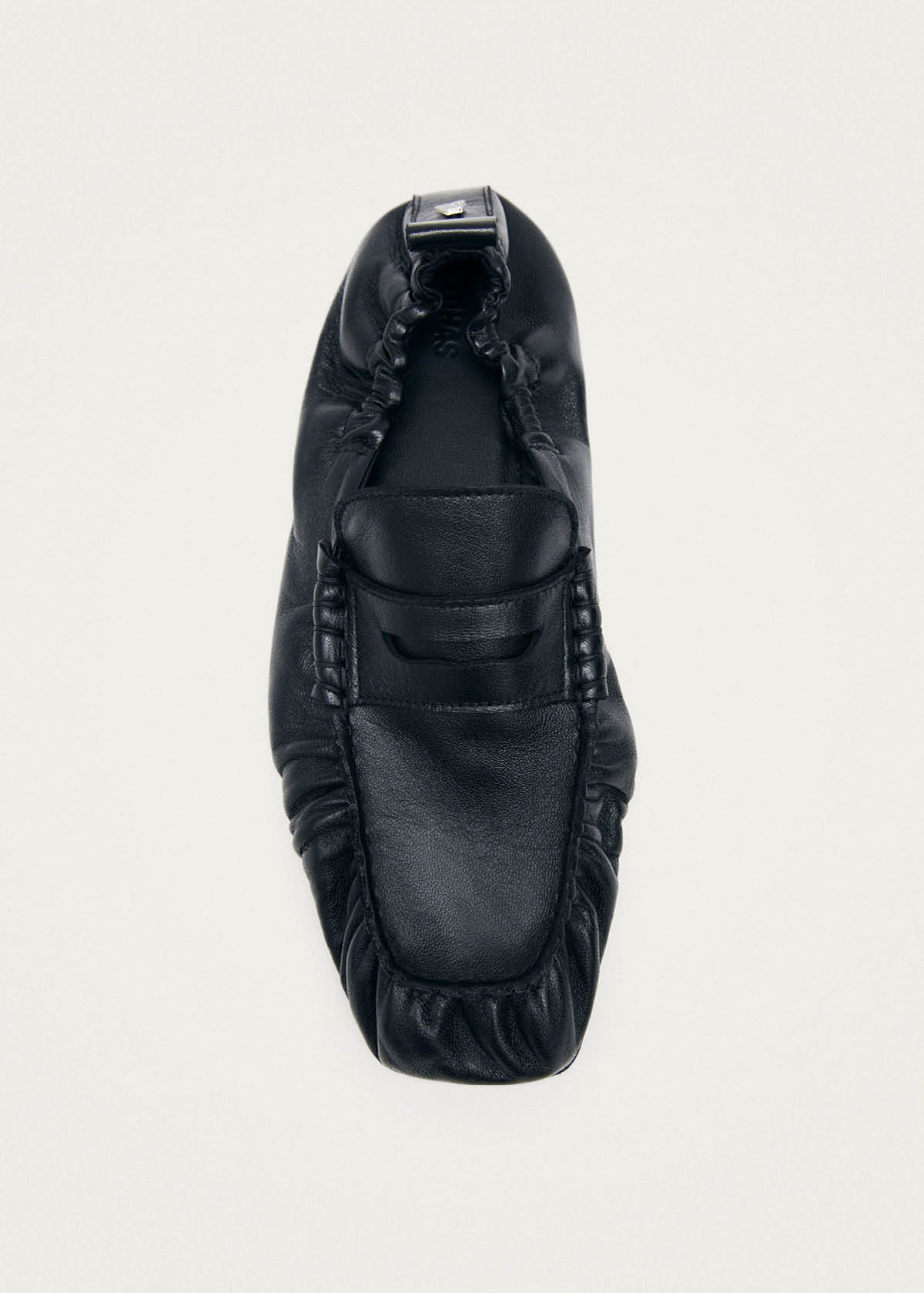 Mocasines de cuero negro Sage