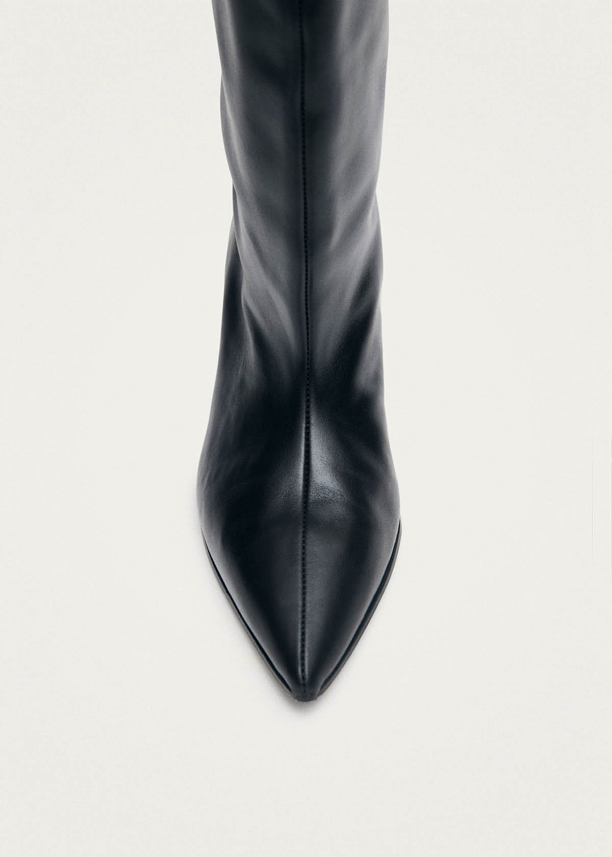 Samia Black Leather Boots