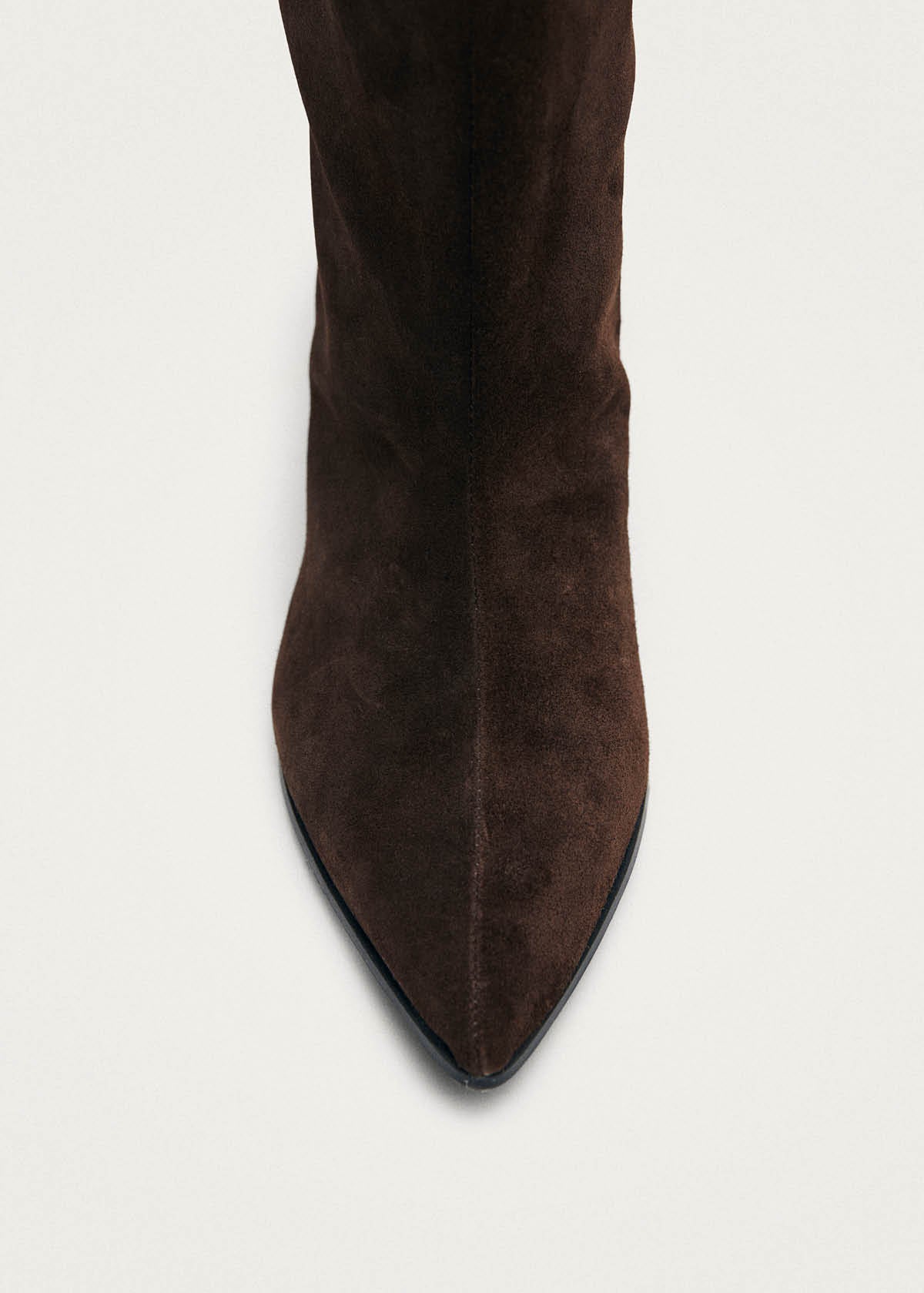 Samia Suede Brown Leather Boots