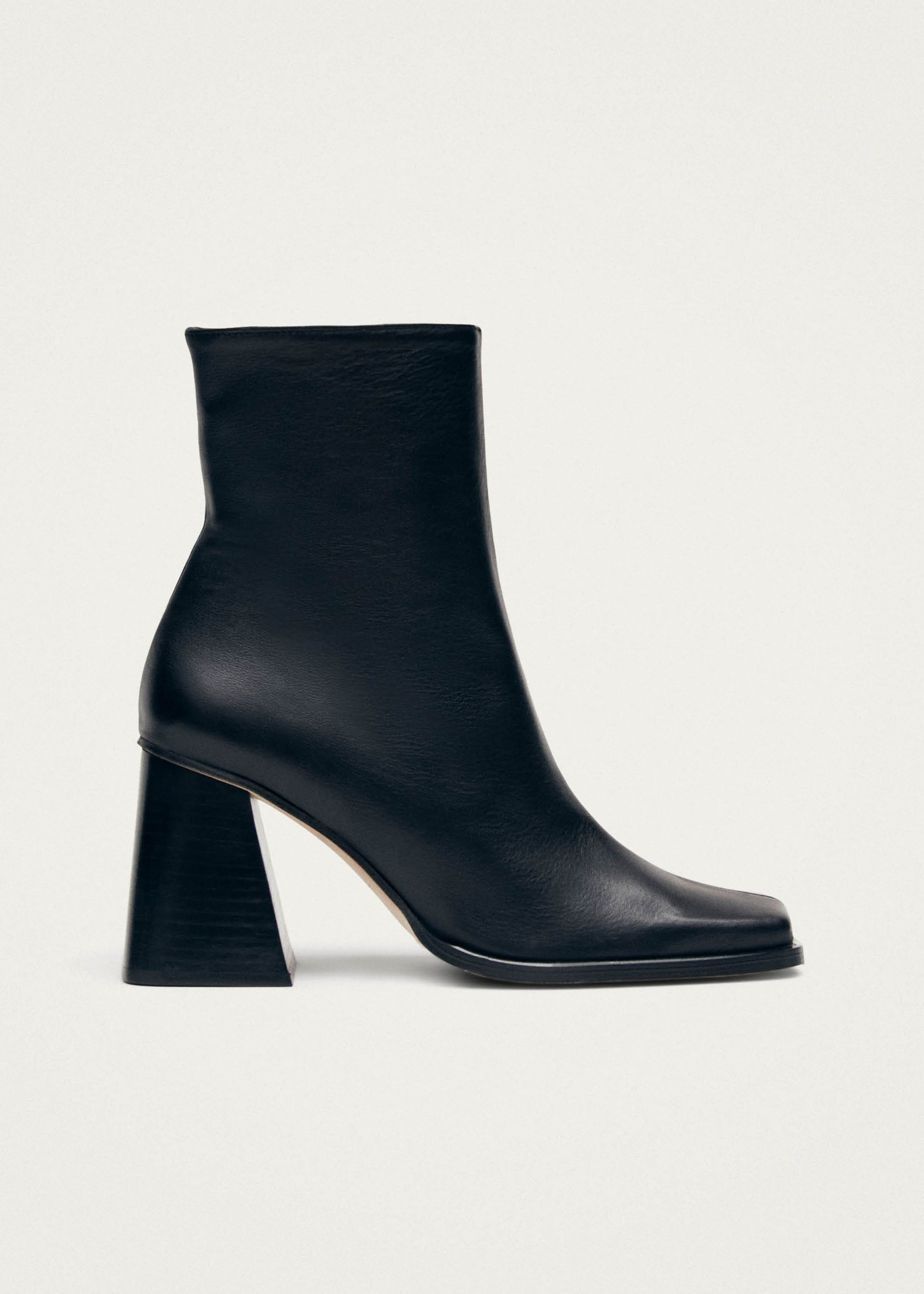 Süd Schwarze Lederstiefel