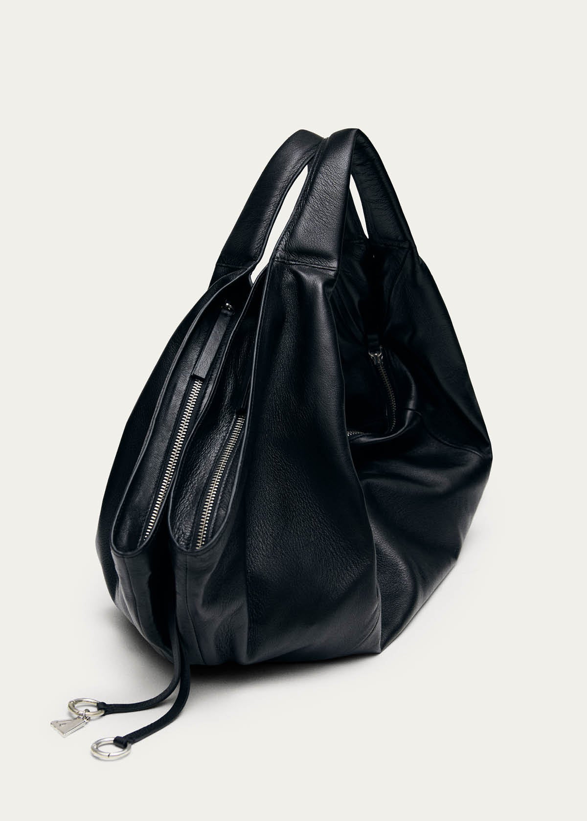 Sue Black Leather Bag
