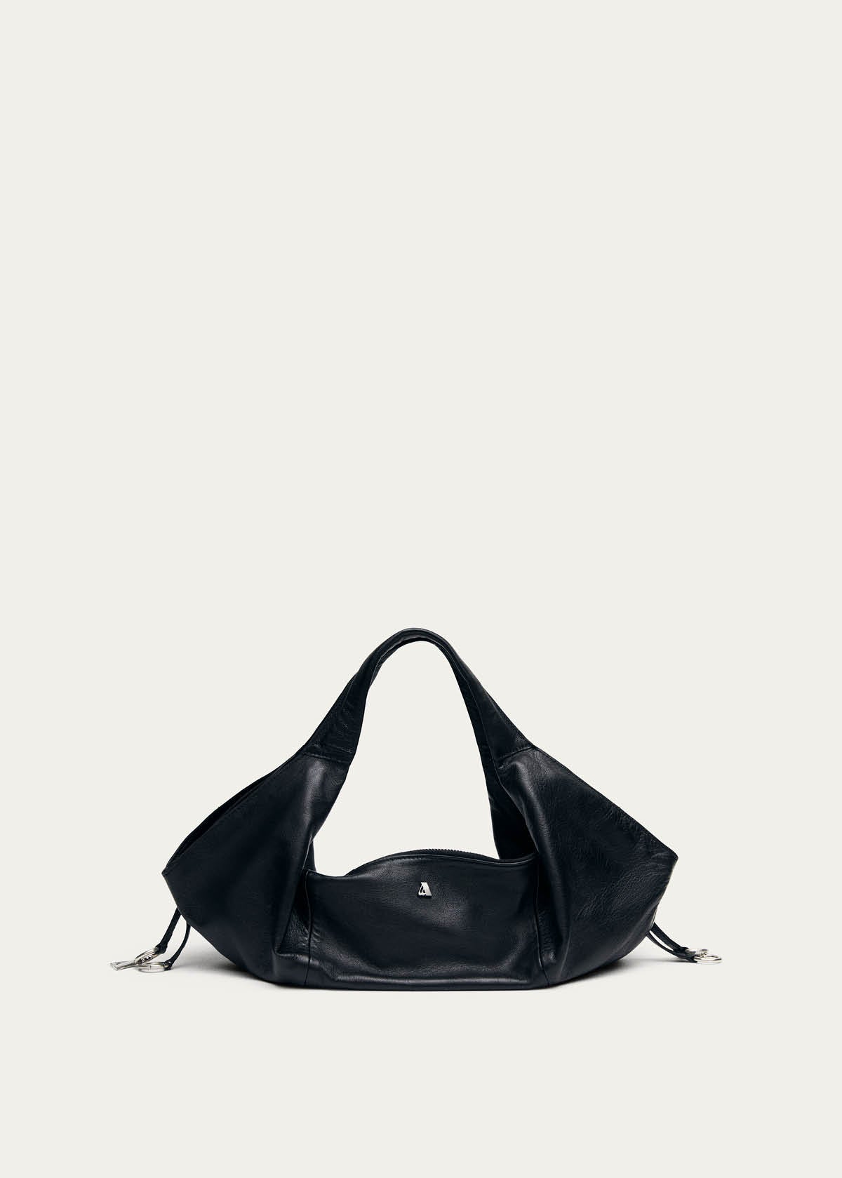 Sue Mini Black Leather Bag
