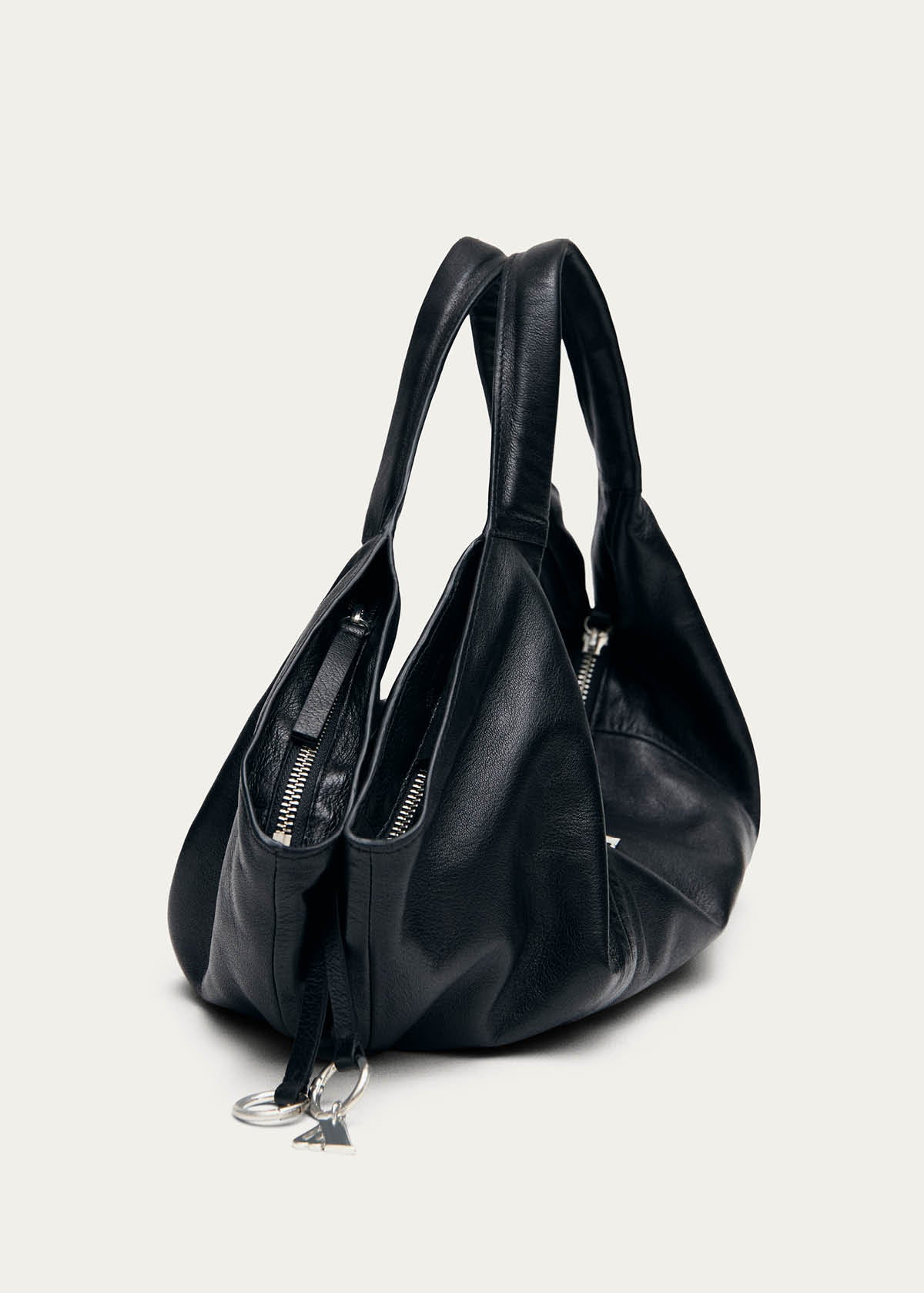 Sue Mini Black Leather Bag