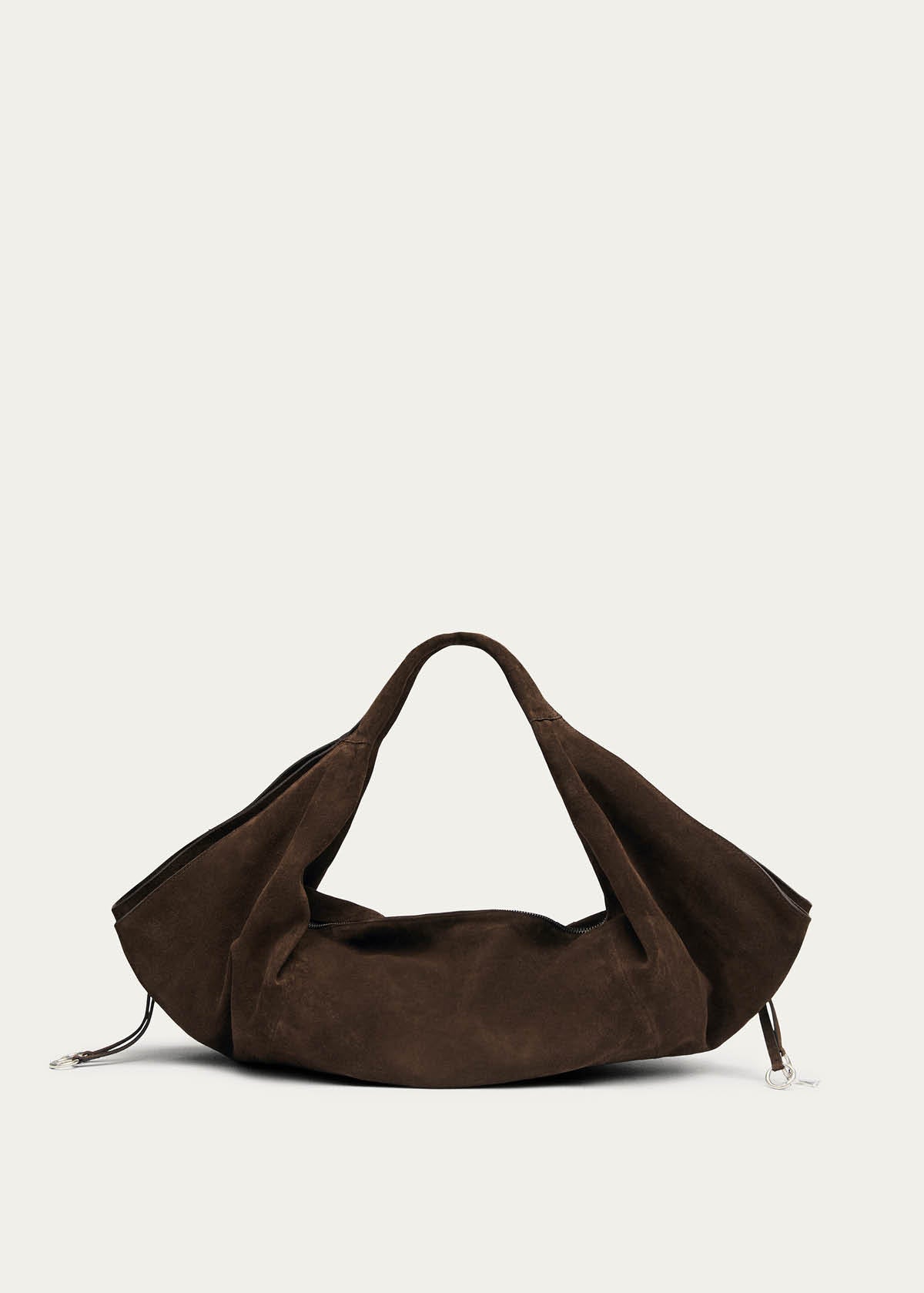 Sue Suede Brown Leather Bag