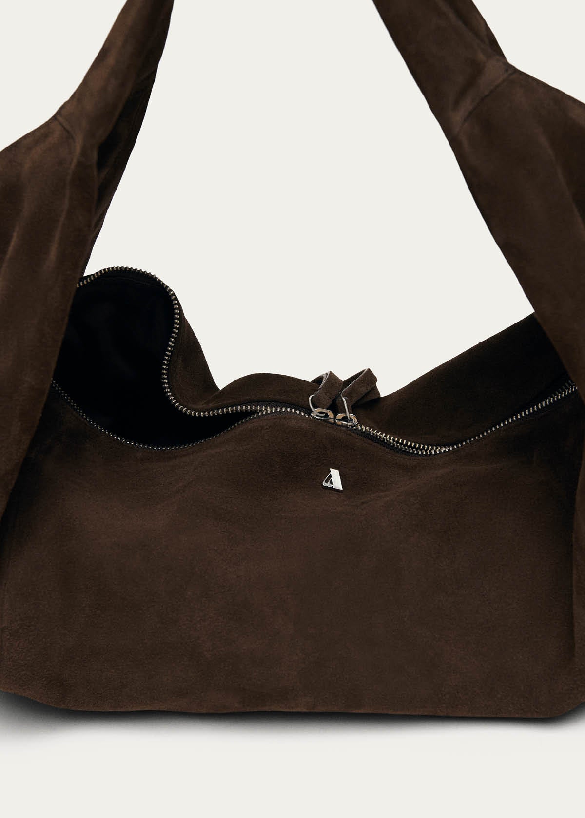Sue Suede Brown Leather Bag
