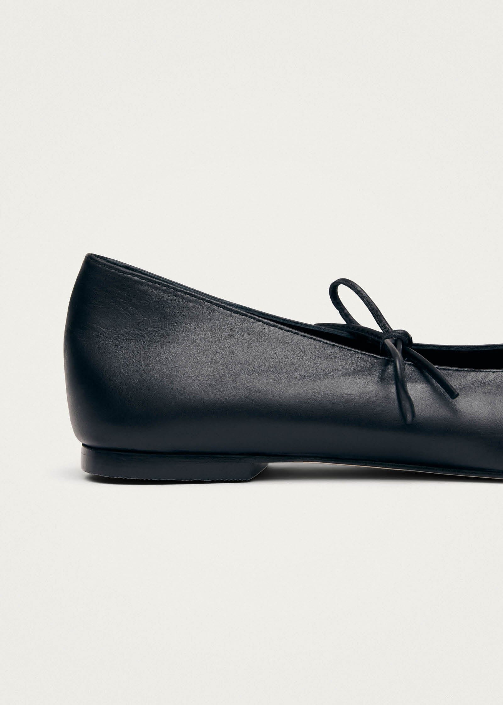 Sway Ballerines en cuir noir